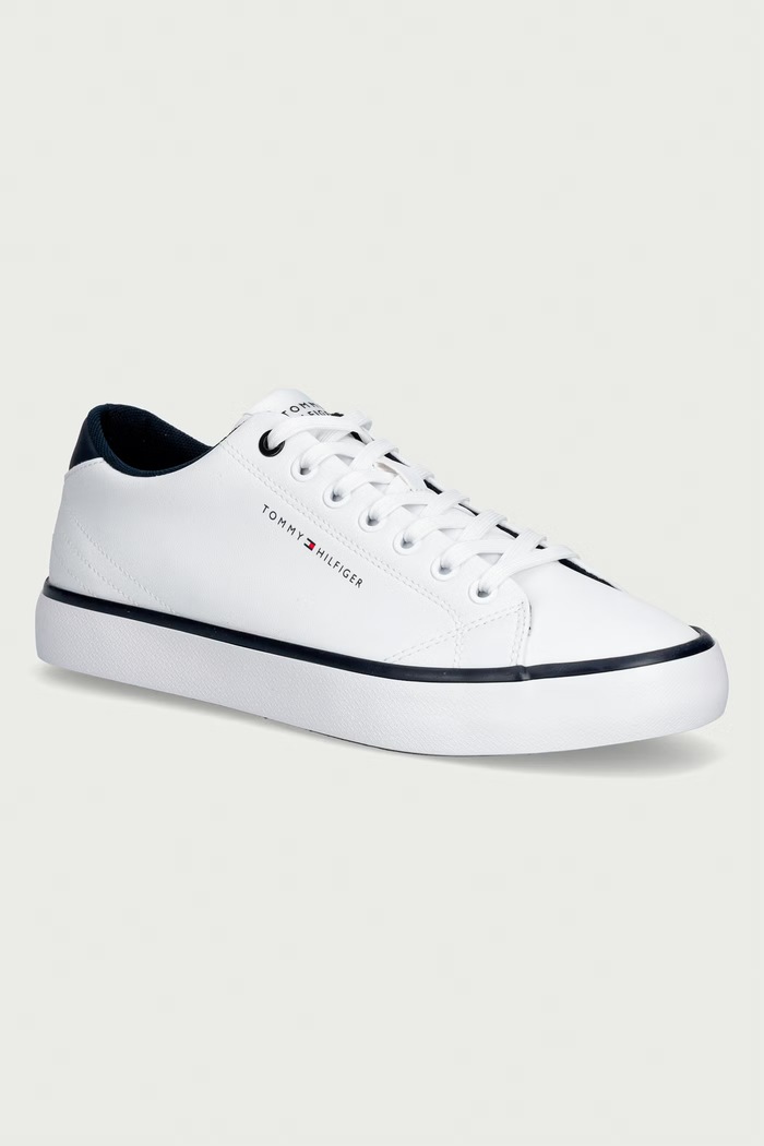 Tommy Hilfiger TH HI VULC CORE LOW LEATHER tenisówki męskie biały FM0FM05739