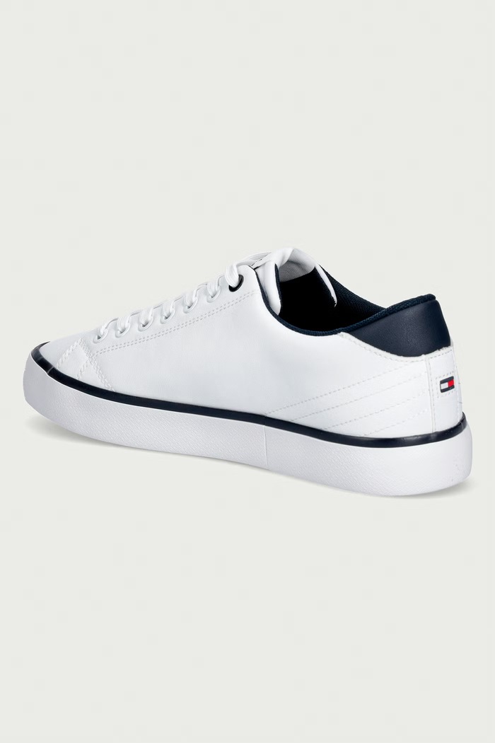 Obuwie Tommy Hilfiger TH HI VULC CORE LOW LEATHER tenisówki męskie FM0FM05739 biały