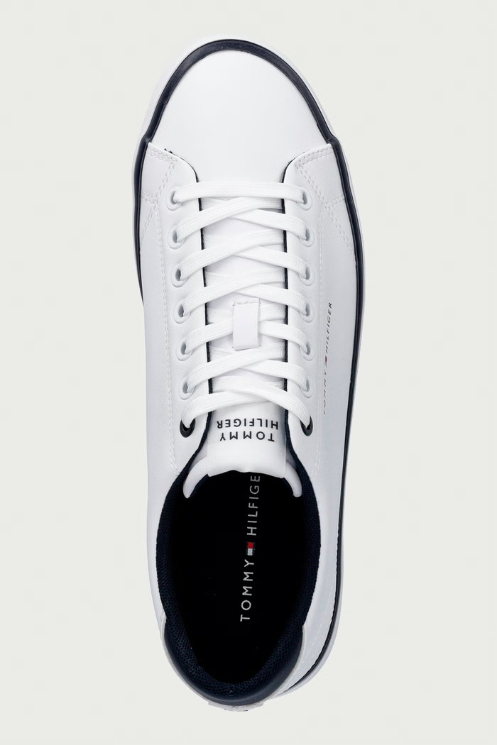 TH HI VULC CORE LOW LEATHER tenisówki męskie Tommy Hilfiger FM0FM05739 biały
