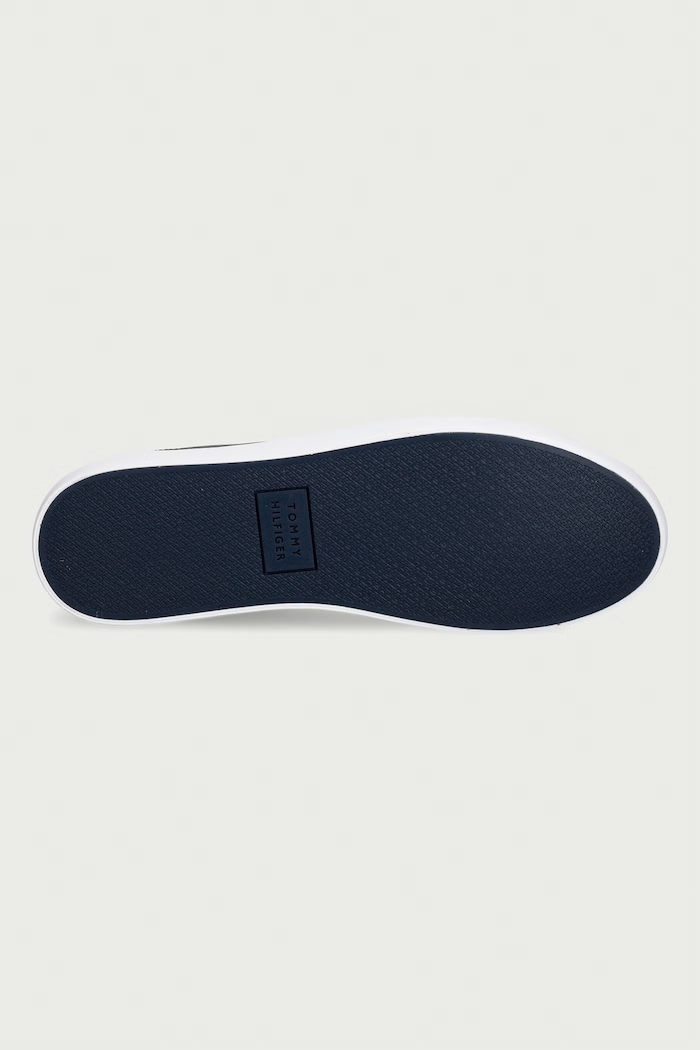 TH HI VULC CORE LOW LEATHER tenisice za muškarce Tommy Hilfiger mornarsko plava FM0FM05739