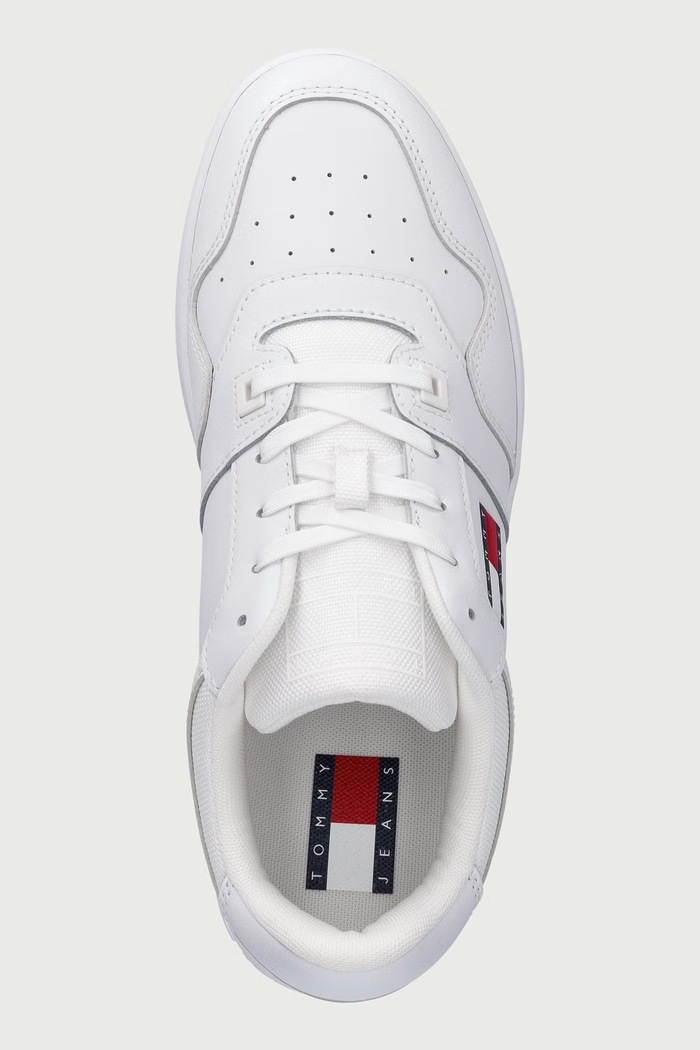 TJM RETRO BASKET ESS sneakersy męskie Tommy Jeans EM0EM01671 biały