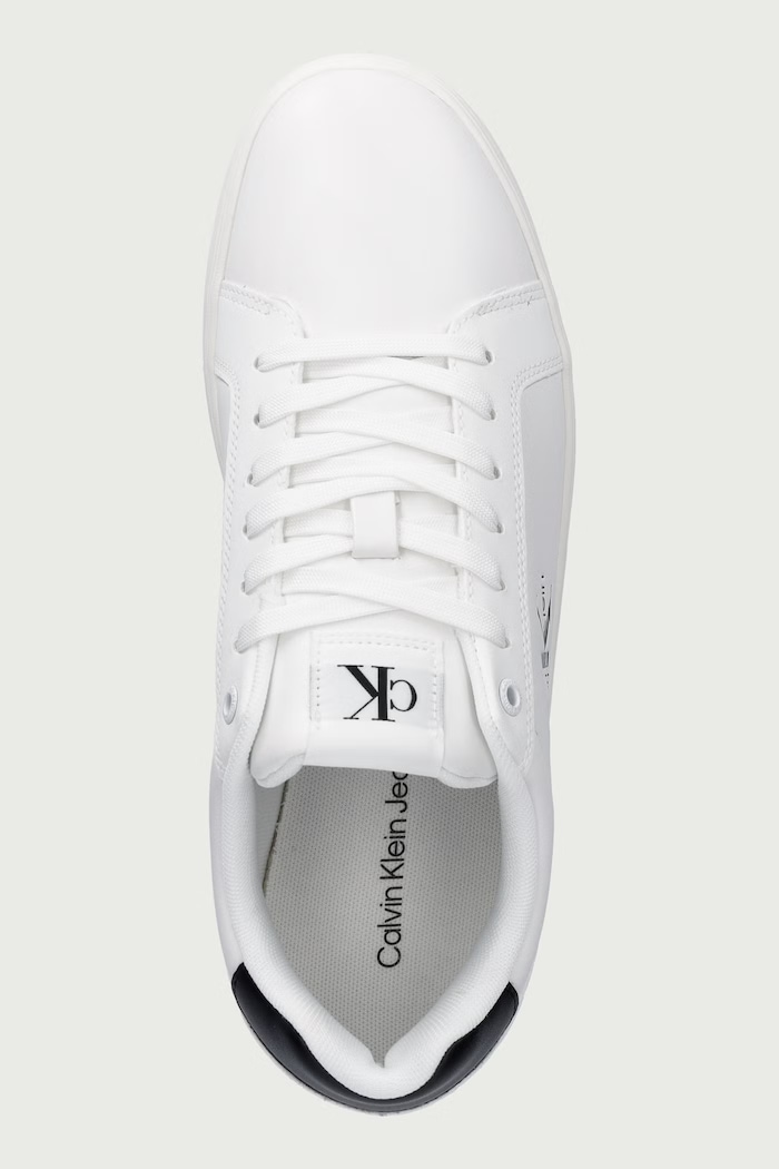 CLASSIC CUPSOLE MONO LTH sportcipő férfi Calvin Klein YM0YM0136901W fehér