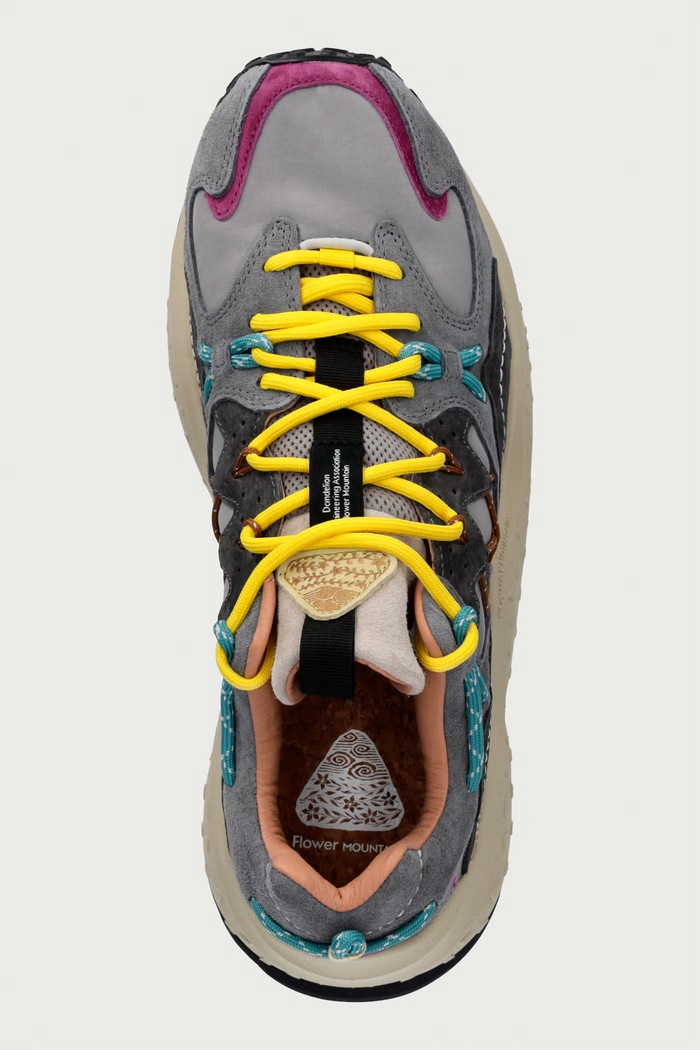 Buty trekkingowe męskie Yamabushi Flower Mountain 2019509.03.3B64 szary