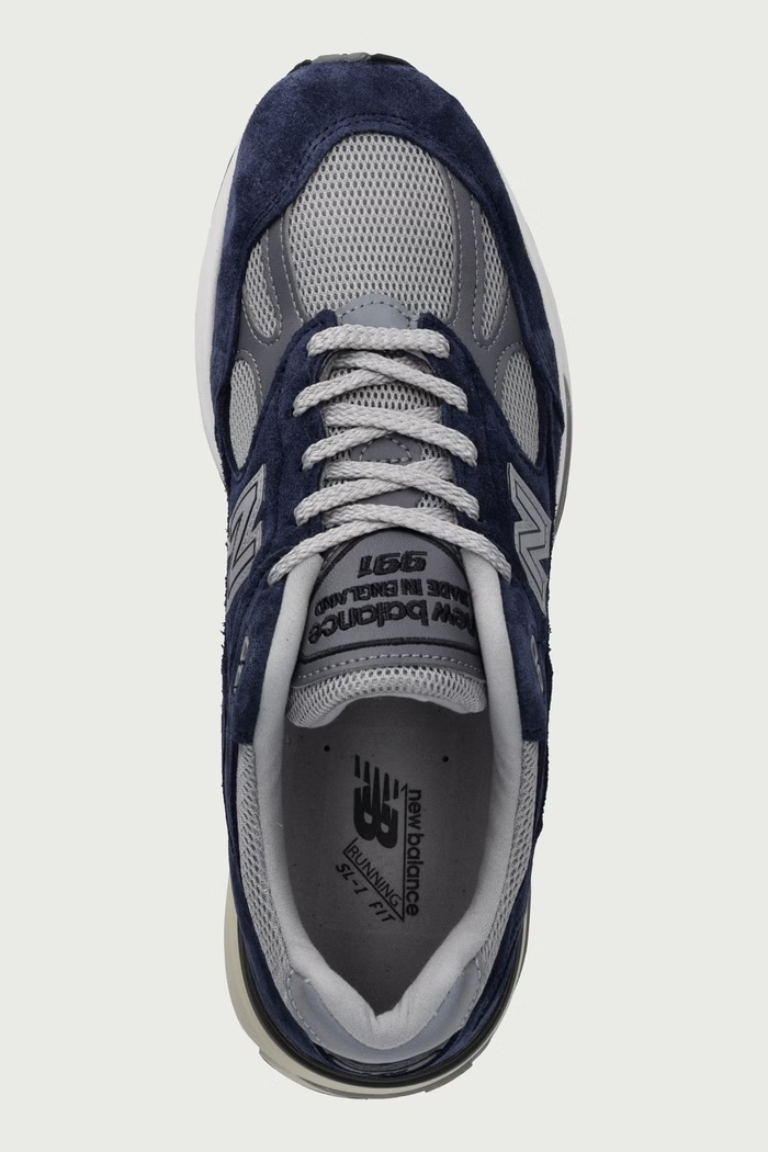 Made in UK sneakersy męskie New Balance U991NA2 granatowy
