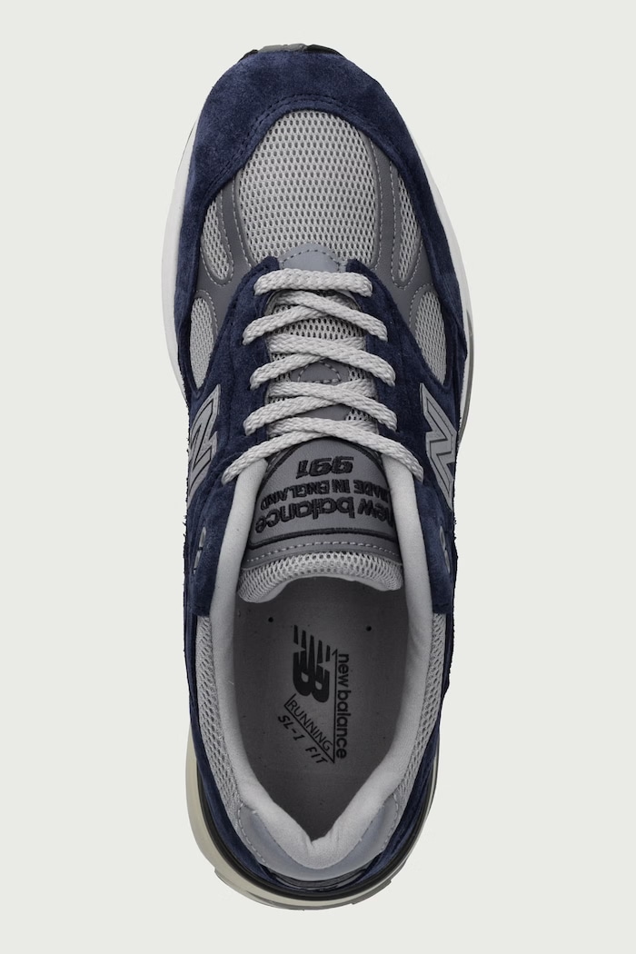 Made in UK sneakersy męskie New Balance U991NA2 granatowy