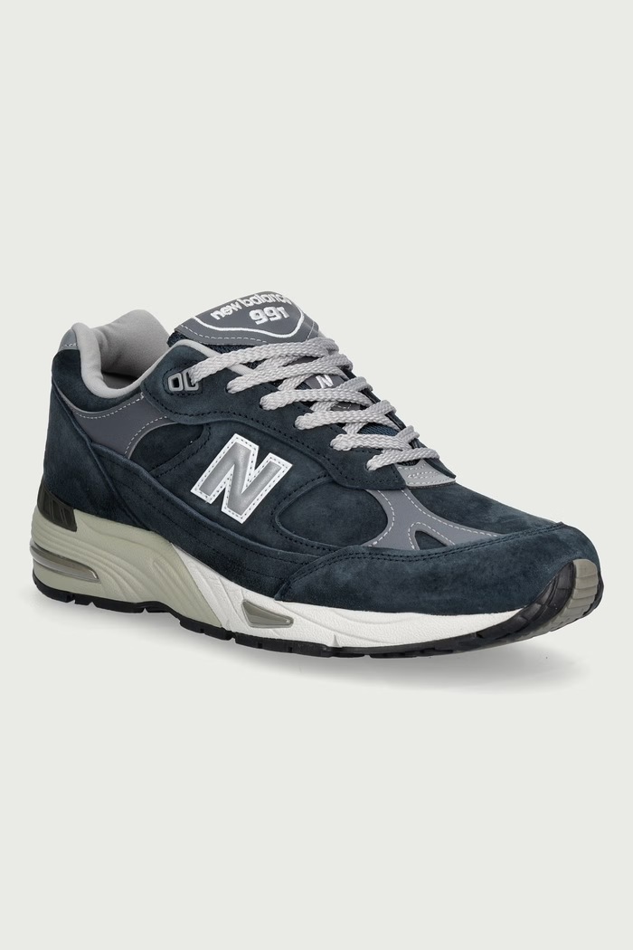 New Balance Made in UK sneakersy męskie zamszowe szary M991PN1