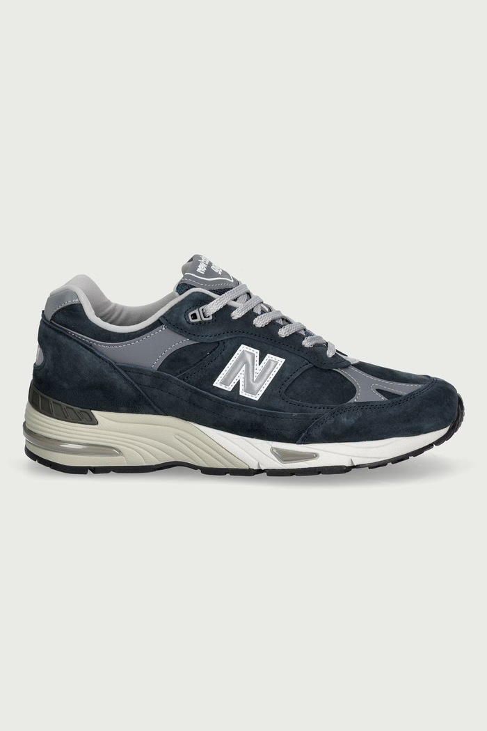 New Balance Made in UK sneakersy męskie zamszowe M991PN1 szary AW26
