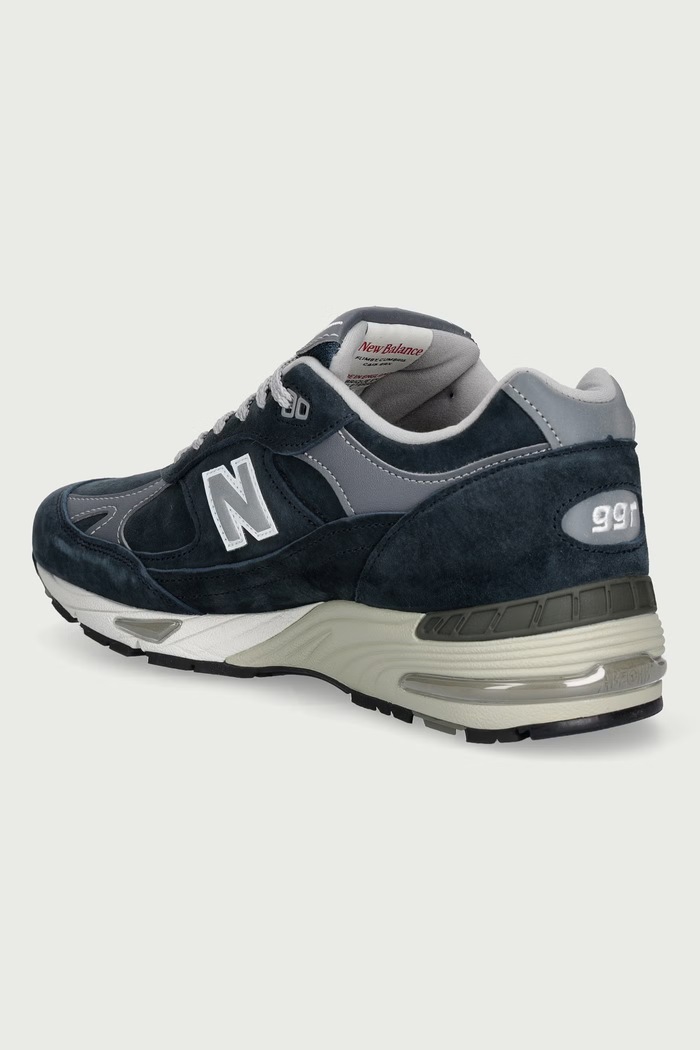 Obuwie New Balance Made in UK sneakersy męskie zamszowe M991PN1 szary