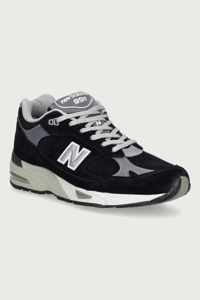 New Balance Made in UK sneakersy męskie zamszowe czarny M991PK1
