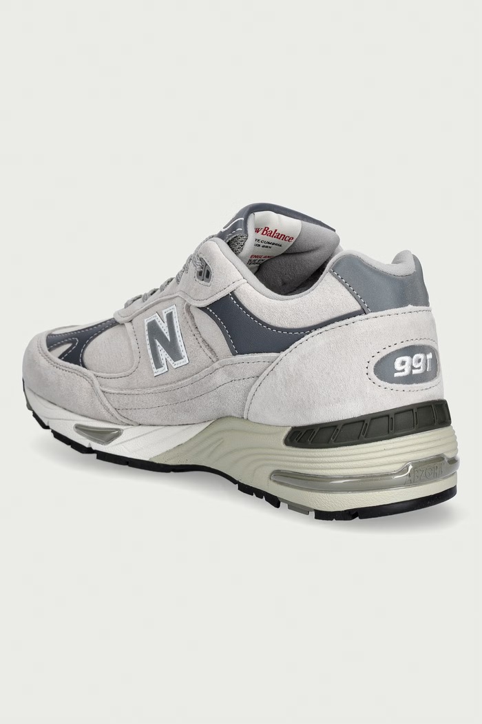 Obuwie New Balance Made in UK sneakersy męskie zamszowe M991PG1 szary