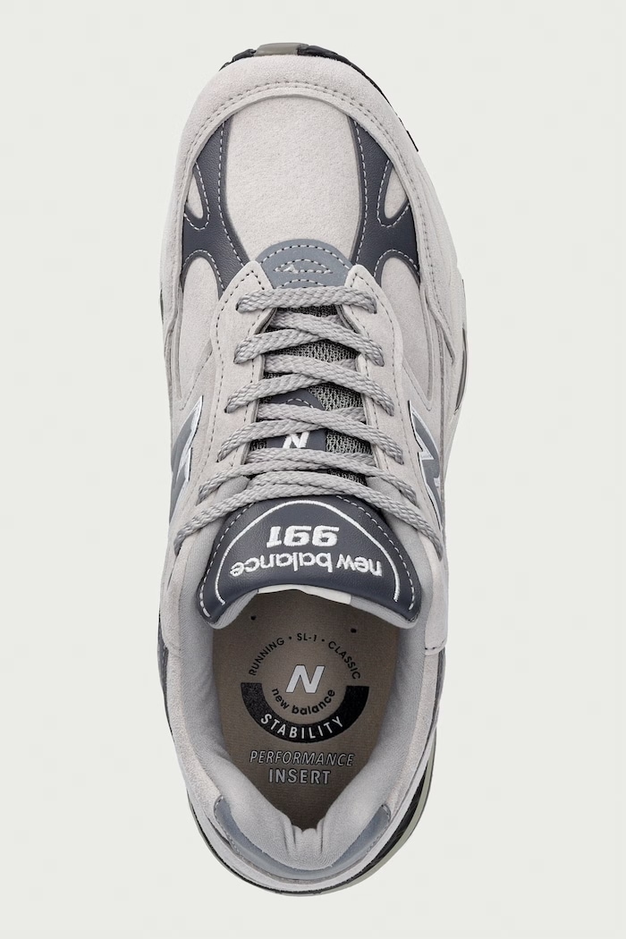 New Balance Made in UK sneakersy męskie zamszowe szary M991PG1
