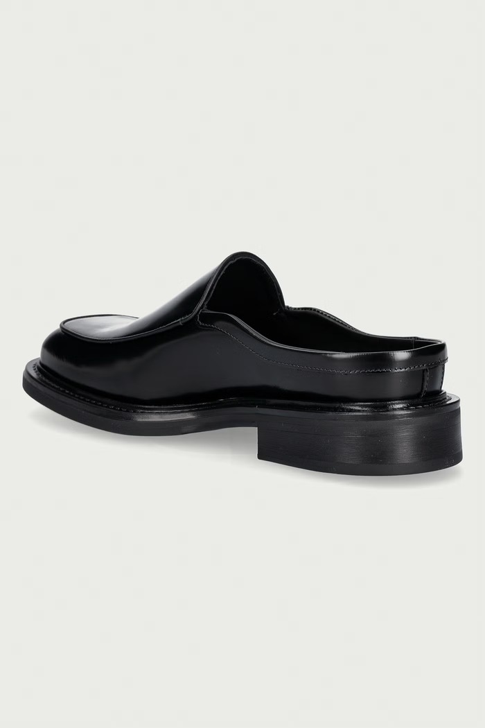 Obuwie Filling Pieces klapki męskie skórzane 122611346323 czarny