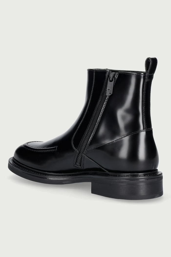 Obuwie Filling Pieces Buty męskie skórzane 122612344323 czarny