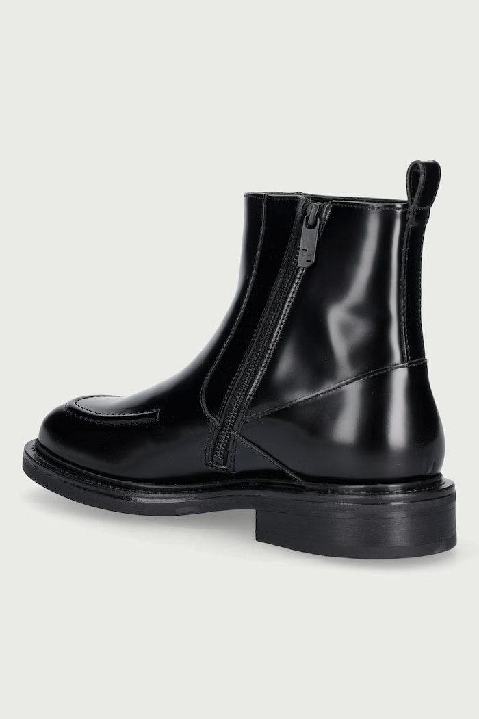 Obuwie Filling Pieces Buty męskie skórzane 122612344323 czarny