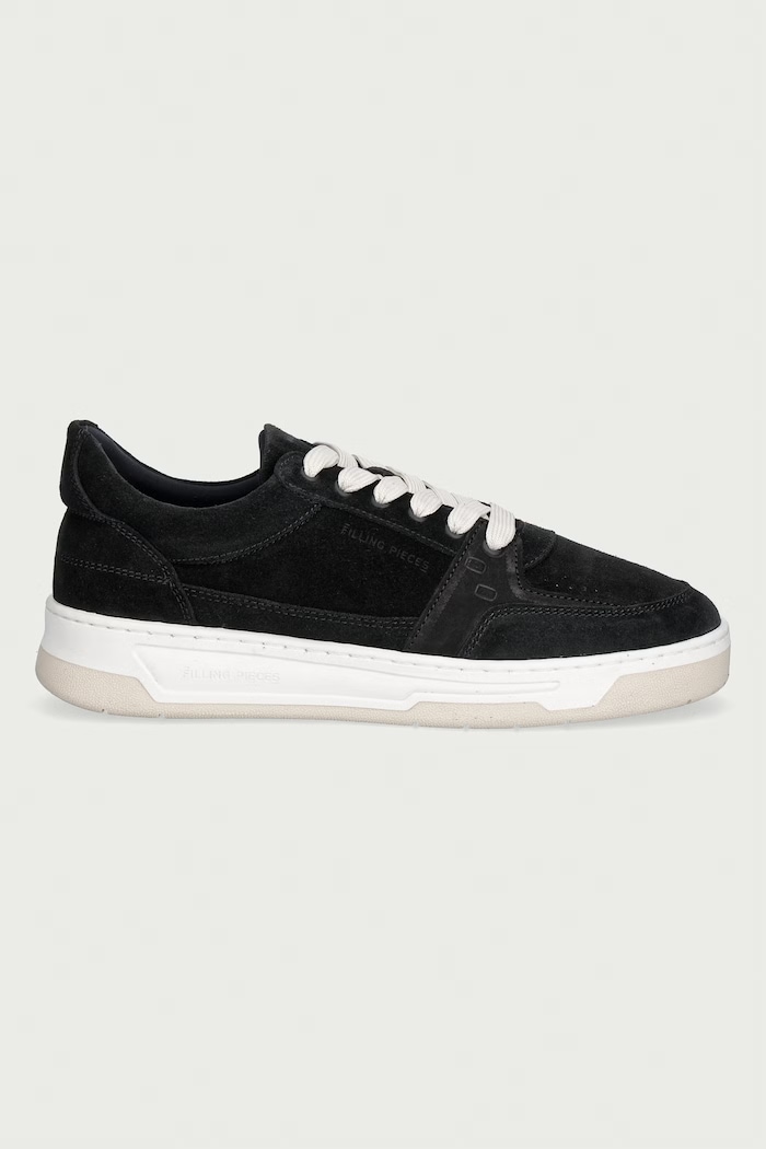 Filling Pieces sneakersy męskie zamszowe 122610338214 czarny AW26