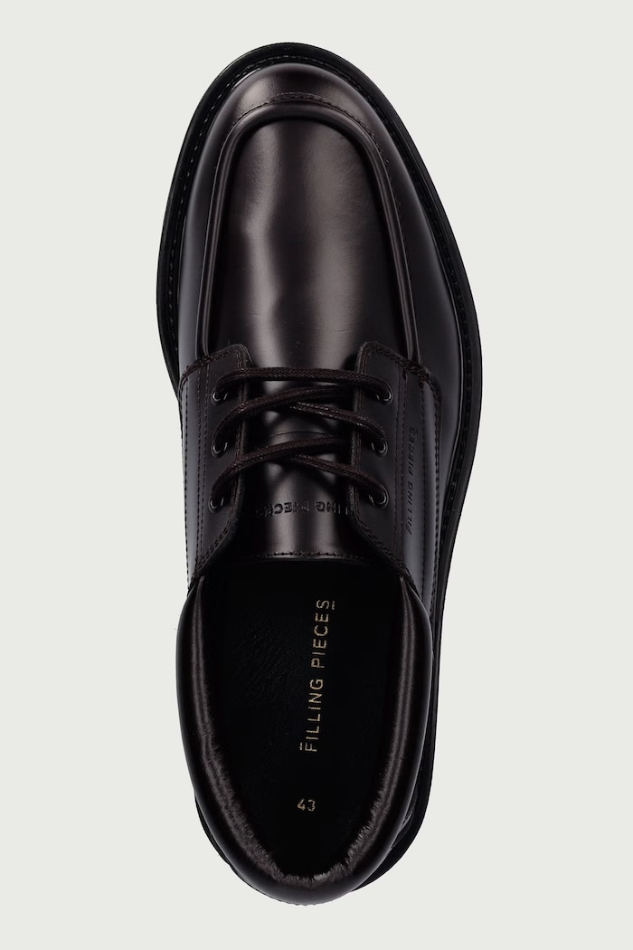 Dress shoes Men's leather Filling Pieces 122611340323 brown