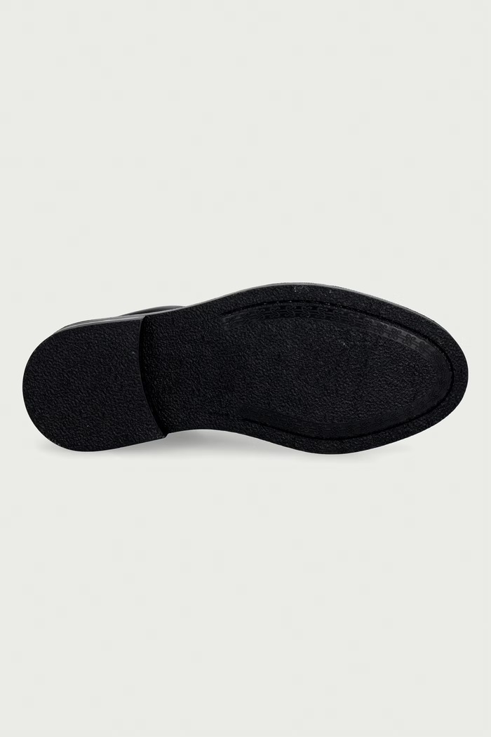 Półbuty męskie skórzane Filling Pieces czarny 122611340323