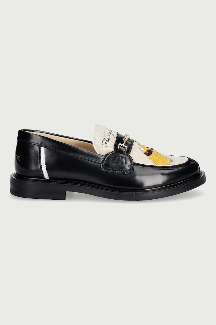 Filling Pieces Moccasins Men's leather 122611303356 black AW26