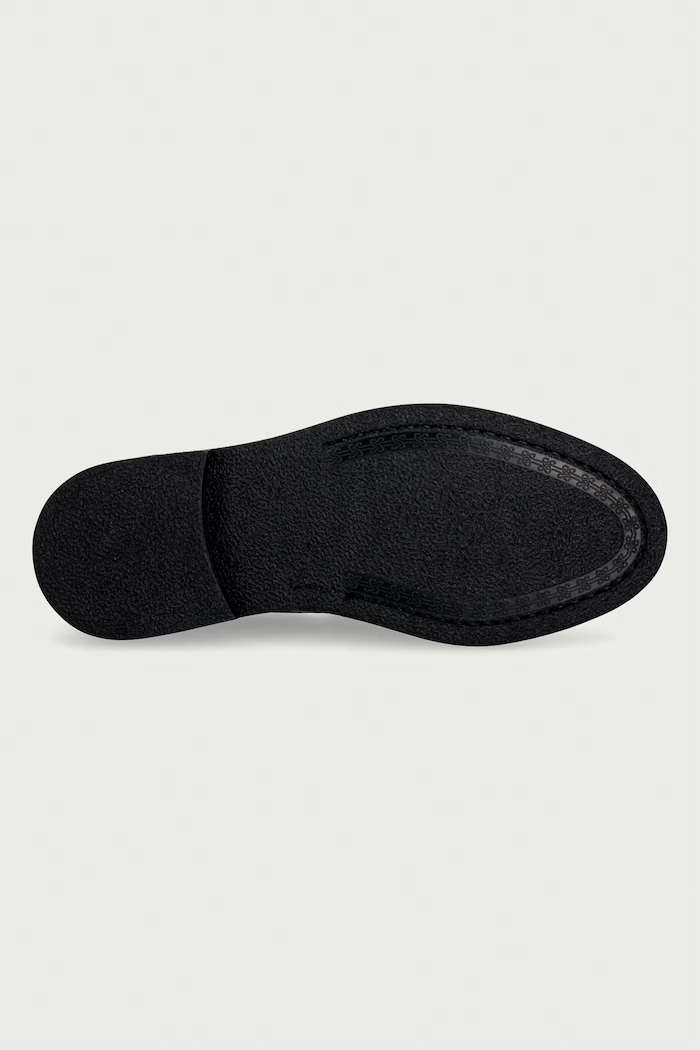 Mokasyny męskie skórzane Filling Pieces czarny 122611303356