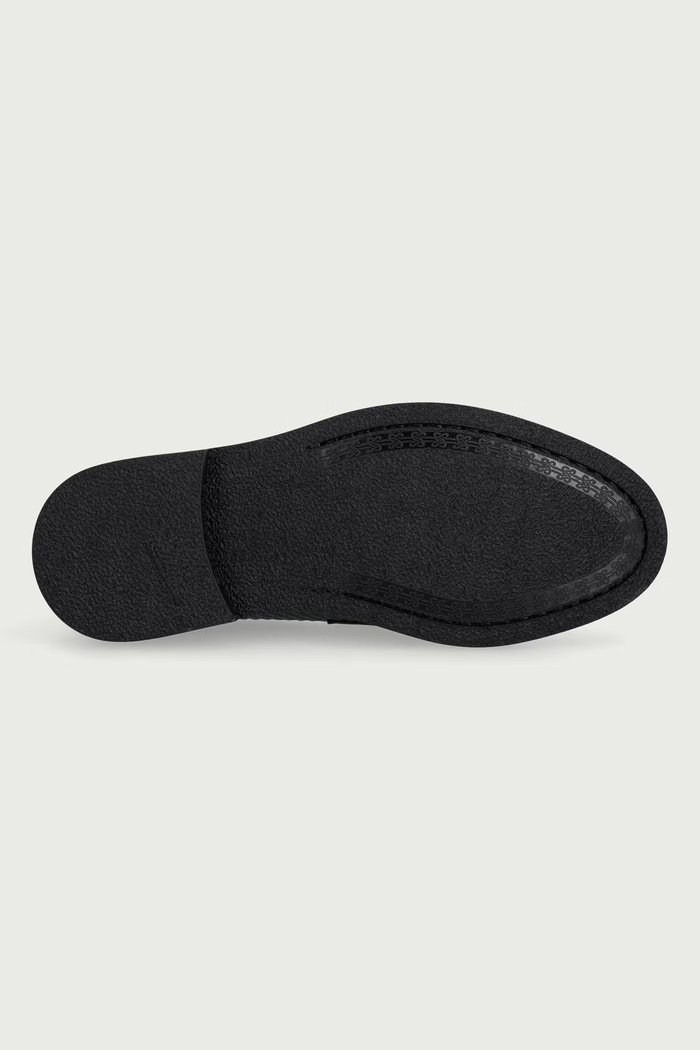Loafersy męskie skórzane Filling Pieces zielony 122611303202