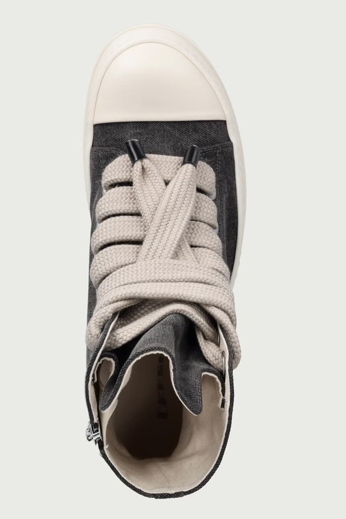Jumbolace sneakers in tessuto da uomo Rick Owens DRKSHDW DU02F6818.CVGW2 grigio