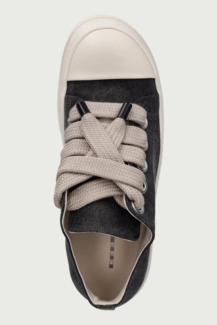 Jumbolace Low tenisice za muškarce Rick Owens DRKSHDW DU02F6819.CVGW2 siva