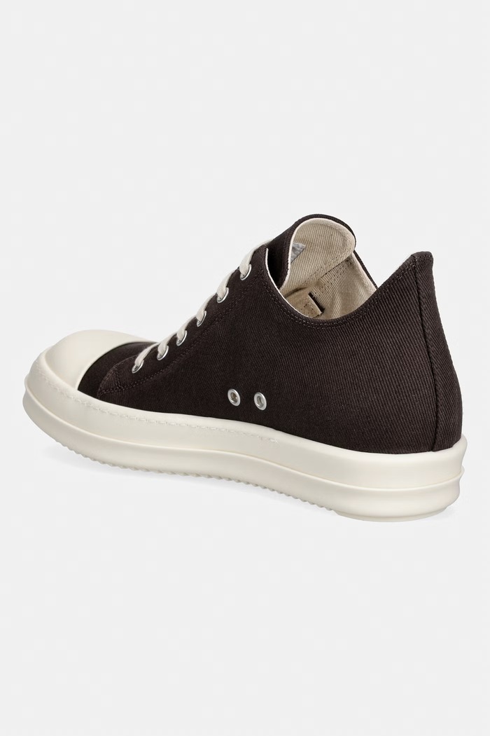 Взуття Rick Owens DRKSHDW Low кеди чоловічі DU02F6802.DO коричневий