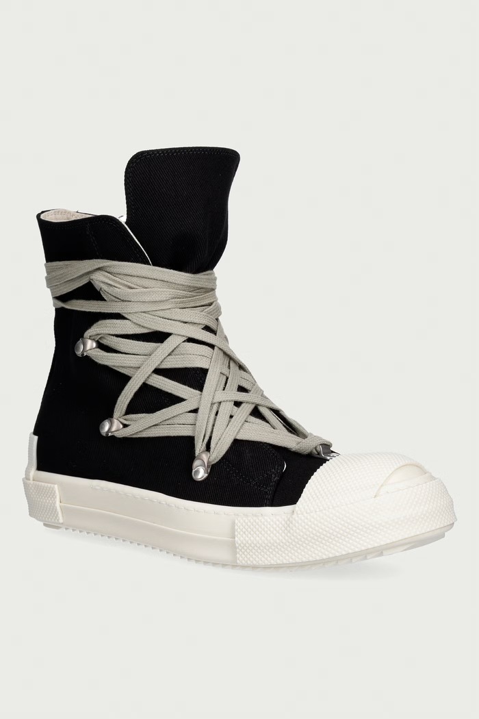 Rick Owens DRKSHDW Megalace tenisice za muškarce crna DU02F6809.DOH1W1