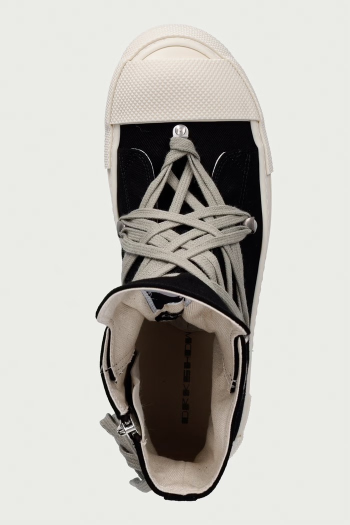 Megalace tenisice za muškarce Rick Owens DRKSHDW DU02F6809.DOH1W1 crna
