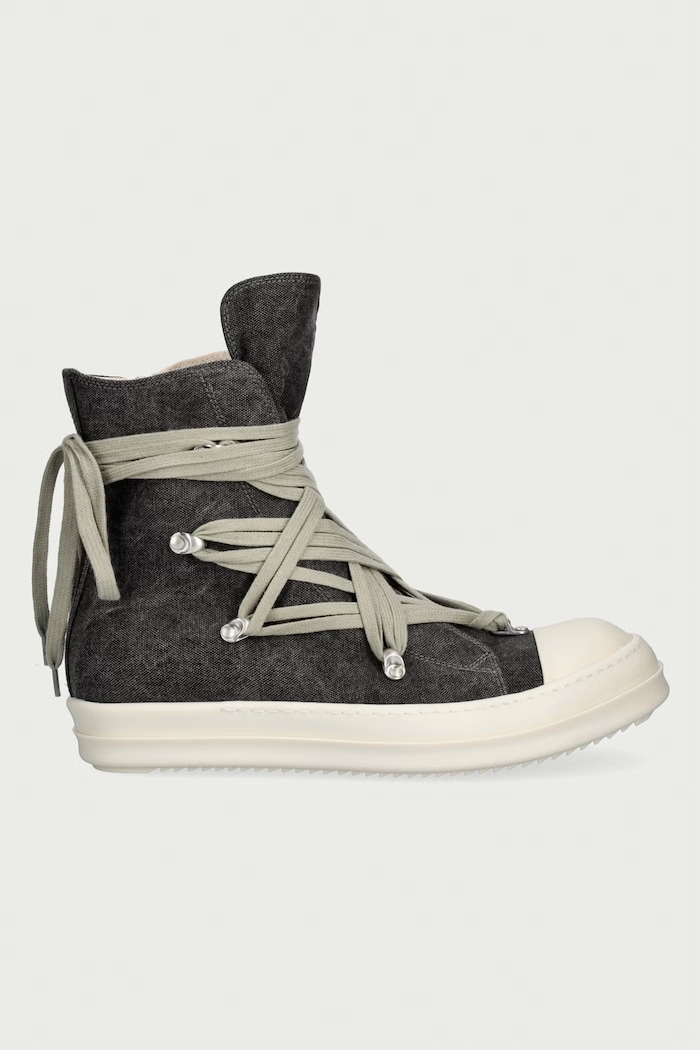 Rick Owens DRKSHDW Megalace класичні кеди чоловічі DU02F6809.CVGW1 сірий AW26