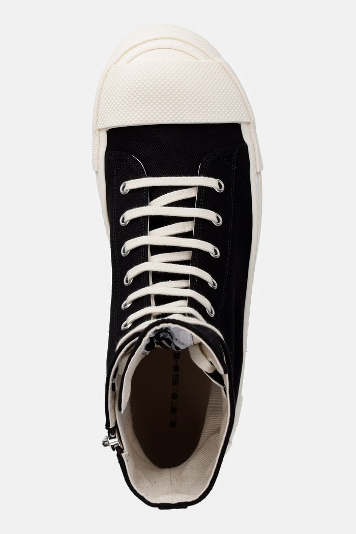 Rick Owens DRKSHDW класичні кеди чоловічі чорний DU02F6800.DOEH1