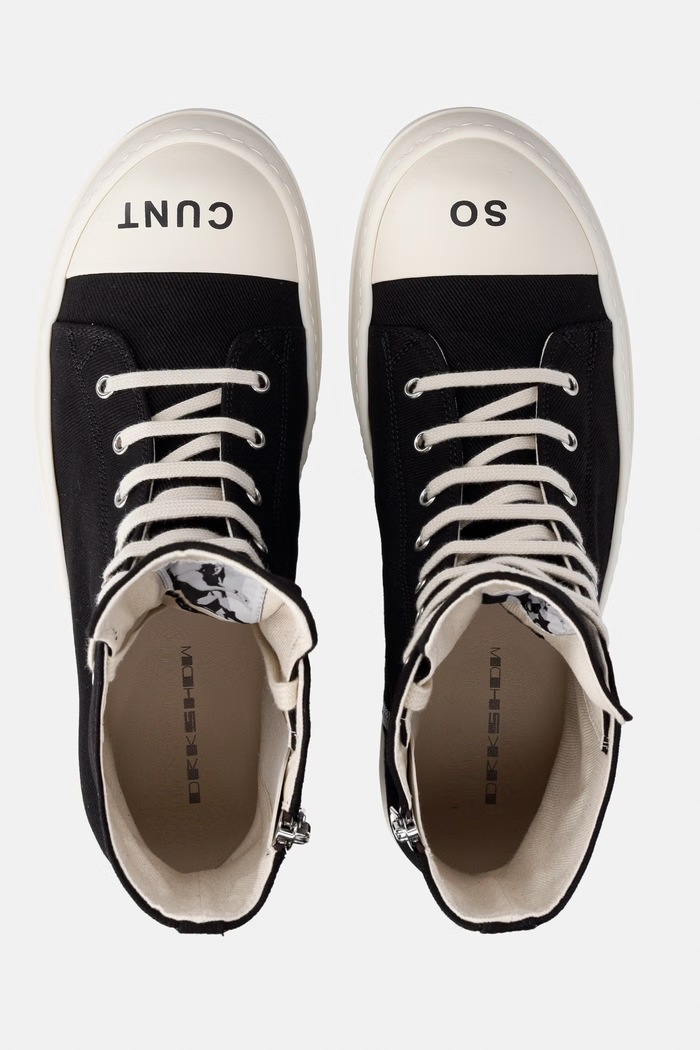 Rick Owens DRKSHDW кеди чоловічі DU02F6800.DOEP7 чорний AW26