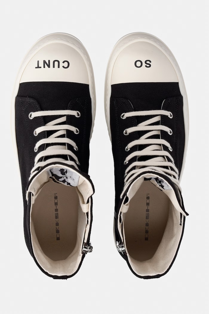 Rick Owens DRKSHDW кеди чоловічі DU02F6800.DOEP7 чорний AW26
