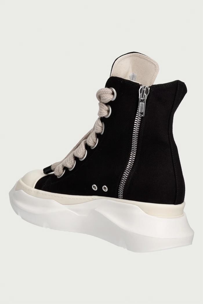 Obuća Rick Owens DRKSHDW Jumbolace Abstract tenisice s platformom za muškarce DU02F6844.DOW2 crna