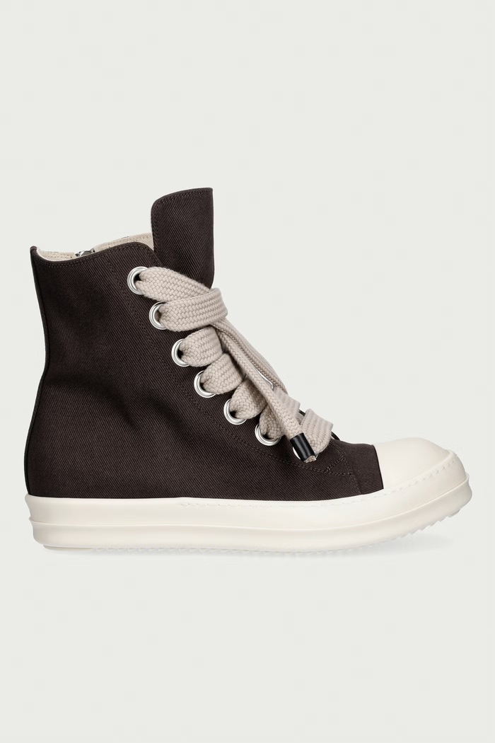 Rick Owens DRKSHDW Jumbolace tenisice za muškarce DU02F6818.DOW2 smeđa AW26