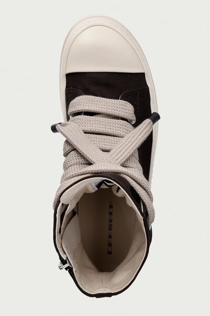 Jumbolace tenisice za muškarce Rick Owens DRKSHDW DU02F6818.DOW2 smeđa