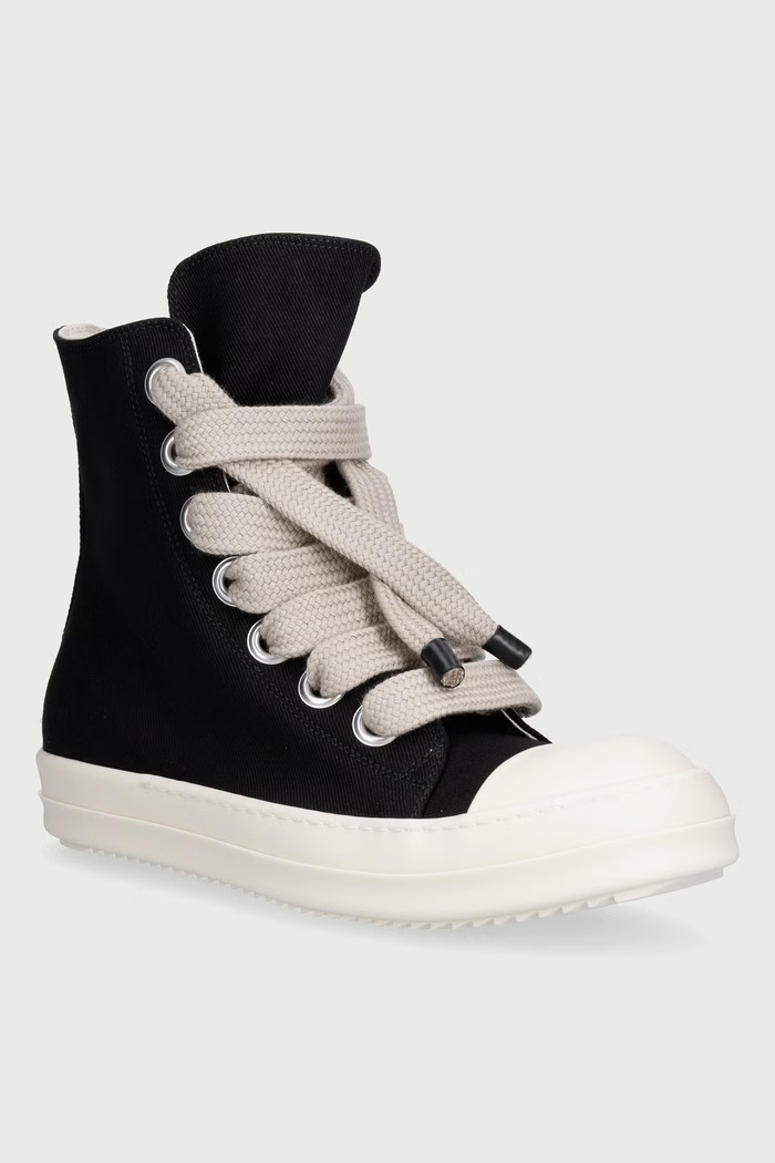 Rick Owens DRKSHDW Jumbolace tenisice za muškarce crna DU02F6818.DOW2