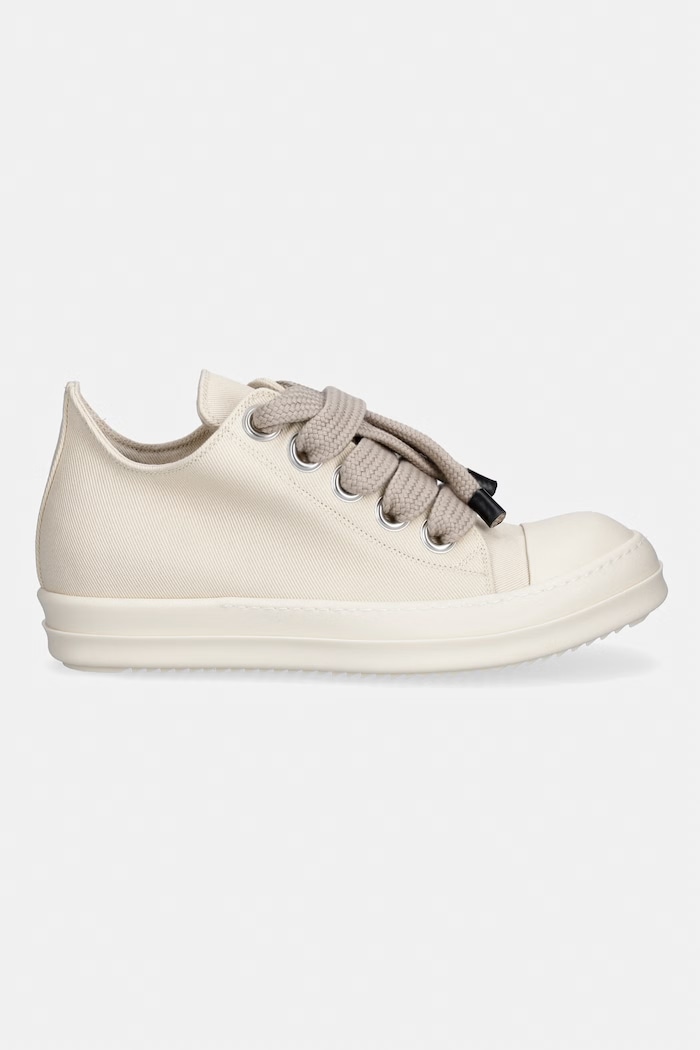 Rick Owens DRKSHDW Jumbolace Low tenisky pánské DU02F6819.DOW2 béžová AW26