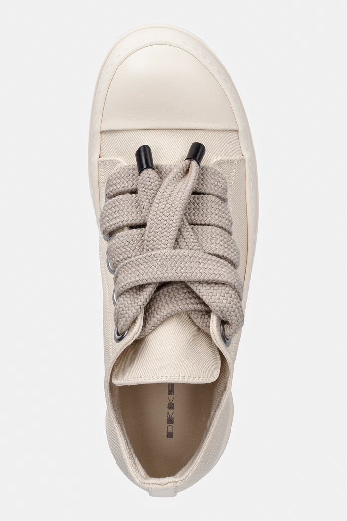 Jumbolace Low tenisky pánské Rick Owens DRKSHDW DU02F6819.DOW2 béžová