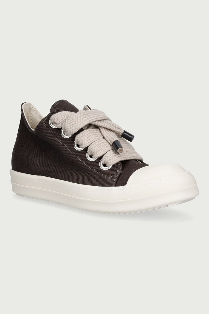 Rick Owens DRKSHDW Jumbolace Low tenisice za muškarce smeđa DU02F6819.DOW2
