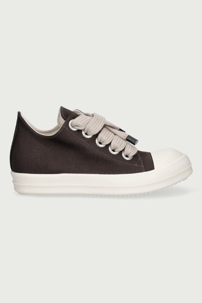 Rick Owens DRKSHDW Jumbolace Low tenisice za muškarce DU02F6819.DOW2 smeđa AW26