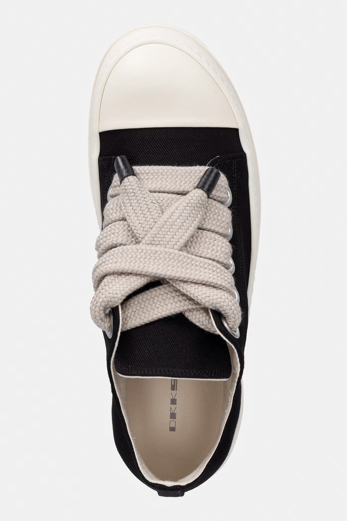 Rick Owens DRKSHDW Jumbolace Low кеди чоловічі чорний DU02F6819.DOW2