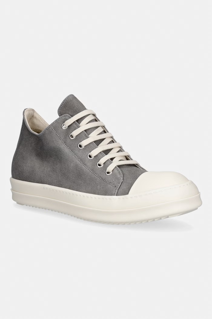 Rick Owens DRKSHDW Low tenisky pánské šedá DU02F6802.DLD