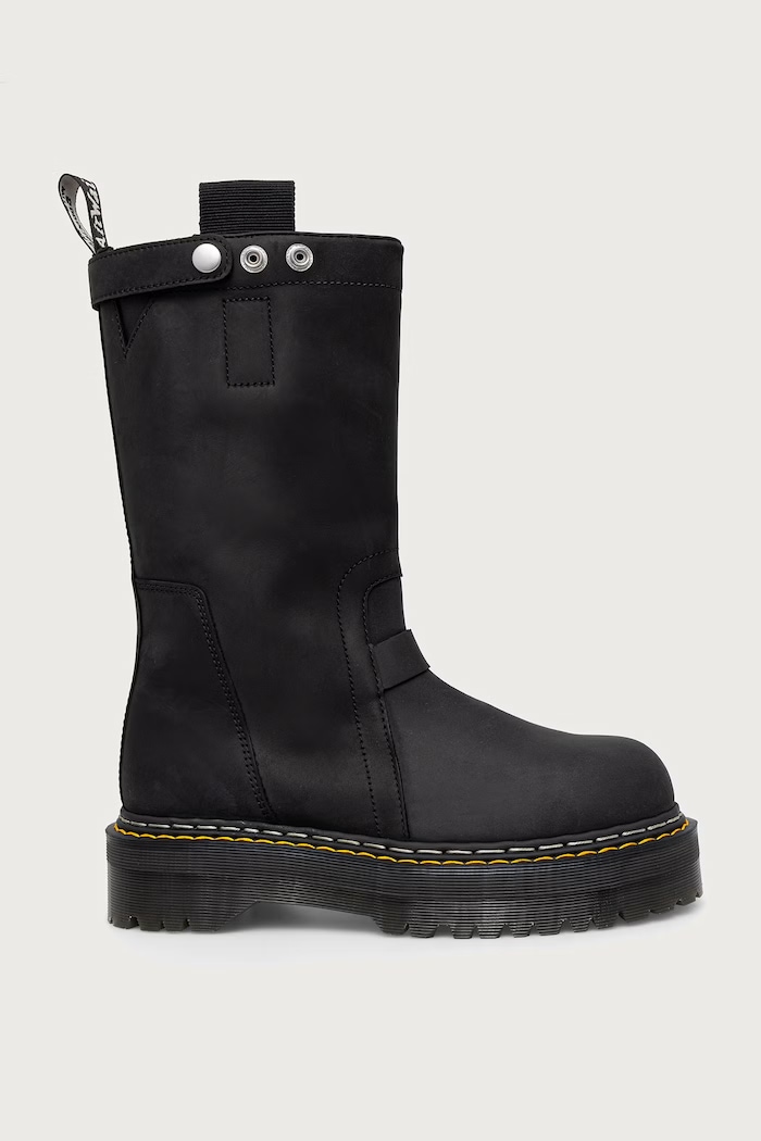 Rick Owens DRKSHDW Rick Owens DRKSHDW x Dr. Martens взуття чоловіче шкіряне DM02F1814.4001 чорний AW26