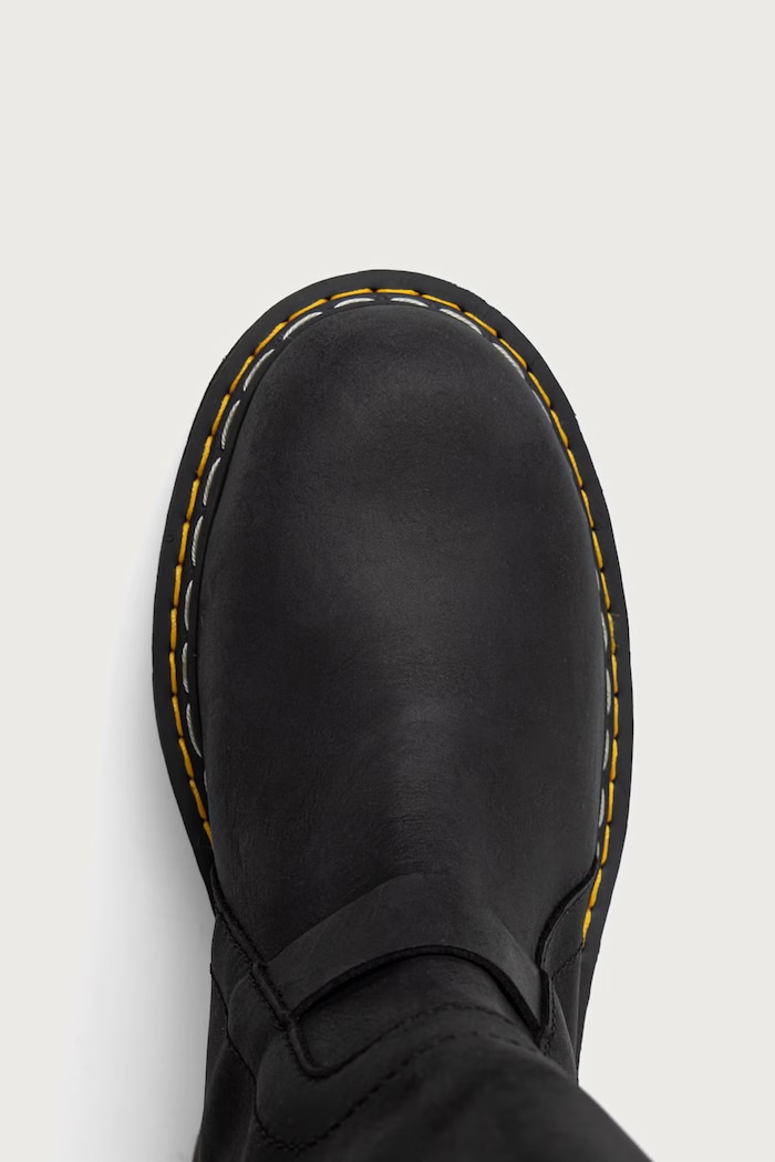 Rick Owens DRKSHDW x Dr. Martens взуття чоловіче шкіряне Rick Owens DRKSHDW DM02F1814.4001 чорний
