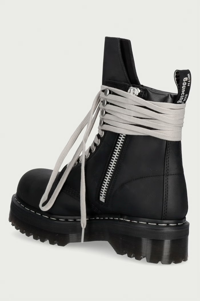 Взуття Rick Owens DRKSHDW Rick Owens DRKSHDW x Dr. Martens похідні черевики чоловічі шкіряні DM02F1813.3001 чорний