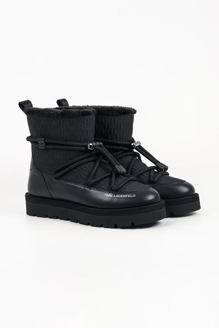 Karl Lagerfeld Thermo śniegowce męskie KL28546J.40X czarny AW26