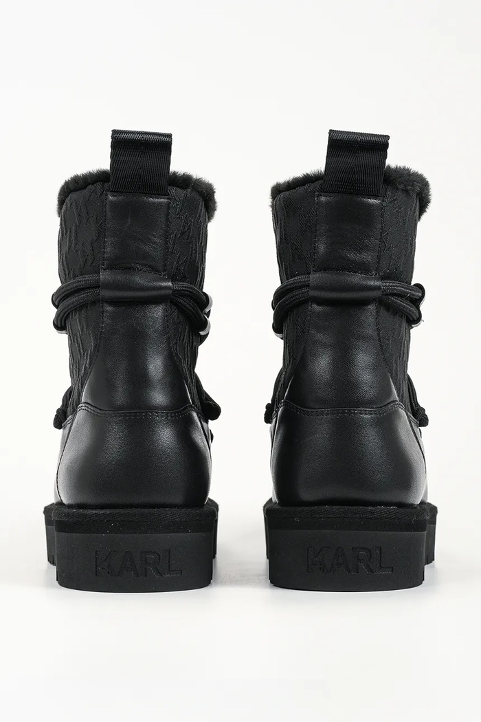 Obuwie Karl Lagerfeld Thermo śniegowce męskie KL28546J.40X czarny