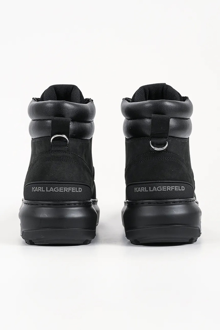 Obuwie Karl Lagerfeld Buty męskie nubukowe Kapri KL57548.20X czarny