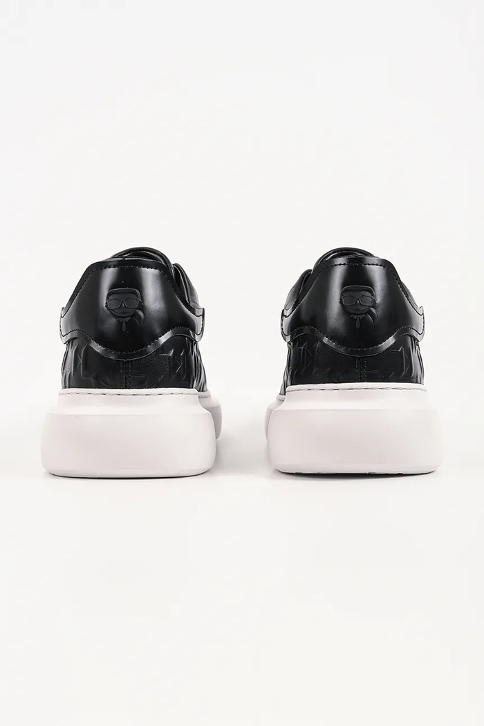 Obuwie Karl Lagerfeld Kore sneakersy męskie skórzane KL56549K.000 czarny